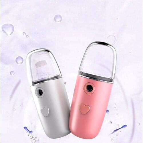 50ML Mini Nano Facial Sprayer USB Nebulizer Face Steamer Humidifier Hydrating Anti-aging Wrinkle Women Beauty Skin Care Tools
