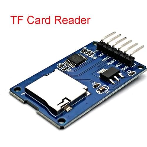 TF Card Reader Module SPI Interfaces with Level Converter Chip for Arduino