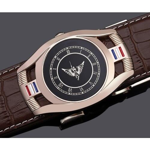 Mens belt fashion crocodile high quality leather automatic buckle belt men