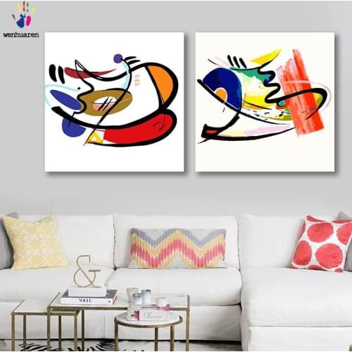 DIY colorings pictures by numbers with colors Abstract color picture drawing painting by numbers framed Home decor Two pieces