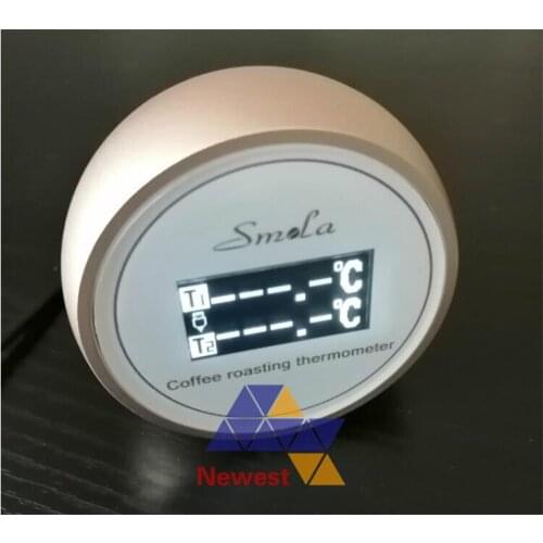 Support bluetooth Artisan software coffee roaster machine thermometer curve record meter