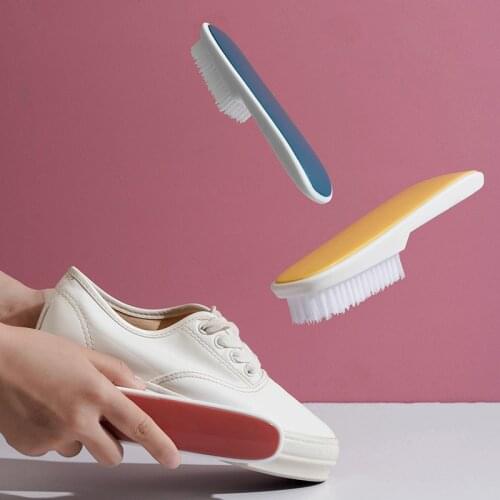 Soft Hair Simple Non-invasive Shoe Brush, Lightweight and Compact, Student Dormitory, Family Travel, Laundry Girl