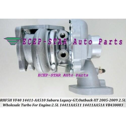 RHF5H VF40 VA430083 VB430083 14411-AA510 14411 AA510 14411 AA51A 14411-AA511 Turbo For SUBARU Outback XT Legacy GT 2005-09 2.5L