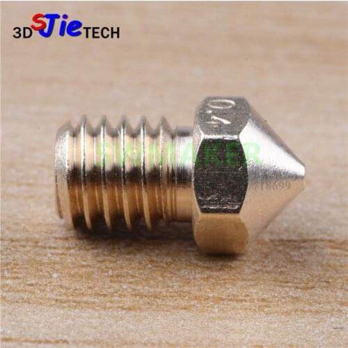 1pcs Ultimaker2 UM2 +Extended brass nozzle for Olsson block 1.75/3mm 3D printer parts
