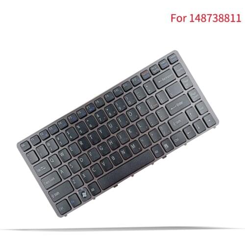 Replacement Laptop Keyboard For SONY VGN-NW25E/B VGN-NW25E/P VGN-NW130TH PCG-81214L PCG-81311L 148738811