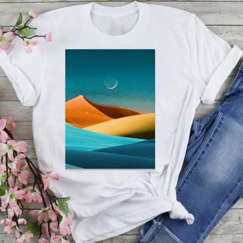 Women Graphic 90s Adventure Holiday Trend Cartoon Summer Fashion Print Short Sleeve Female Clothes Tops Tees Tshirt T-Shirt
