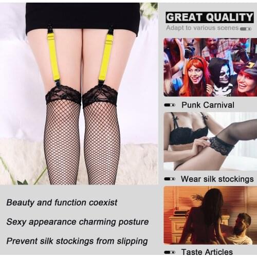 Women Leg Harness Garter Belt Gothic Body Bondage Adjust Straps Sexy Stockings Clip Punk Erotic Lingerie Bdsm Sex Toys Club Rave