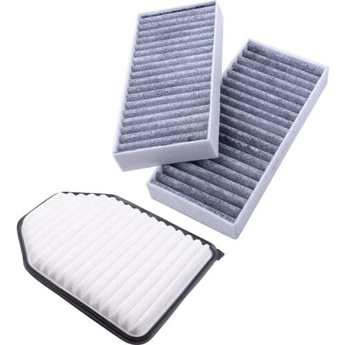 68257791AA 55111302AA 1 Set Engine & Cabin Air Filters Combo Set 53034018AE 53034018AD Fit For Jeep Wrangler 3.6L 3.8L V6