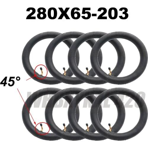 Baby Stroller Accessories 280x65-203 Inner Tube with 45 degree valve forelectric scooter Baby Trolley Pneumatic Inner Tire