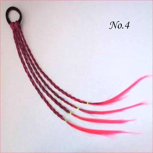 50 BLESSING Good Girl Plait Hair Elastic Baby Wholesale Accessories Women