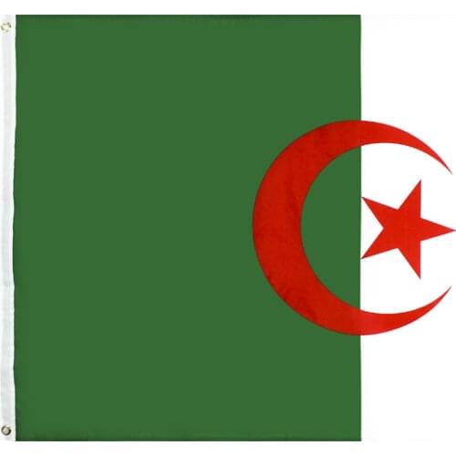 90*150cm The Algeria Flag Polyester Flag for decoration