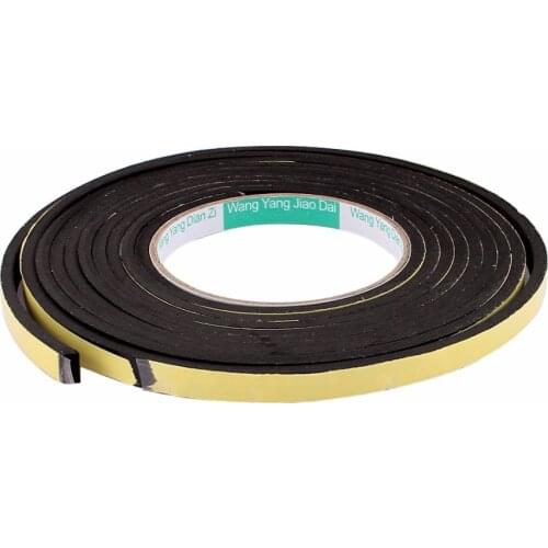 UXCELL 3m Length Sponge Foam Rubber Strip Neoprene Tape Single Sided Adhesive Sticker Glue Sealing for Cellphone LCD Repair
