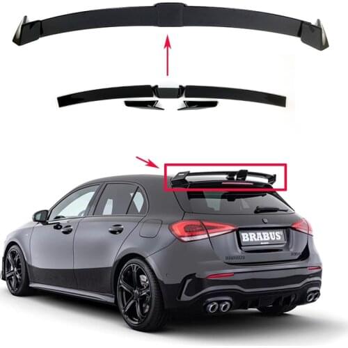 Modified Version For Mercedes Benz W177 A Class A180 A200 A250 A260 A45 AMG 2020-2024 Rear Roof Trunk Lid Hatchback Spoiler Wing