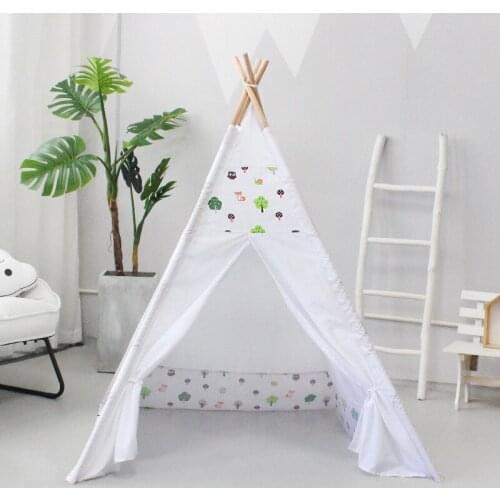 New Kids Tent Teepee Tent For Children Portable Infantil House For Girl Boy Cabana Tents Decoration Carpet Outdoor Camping House