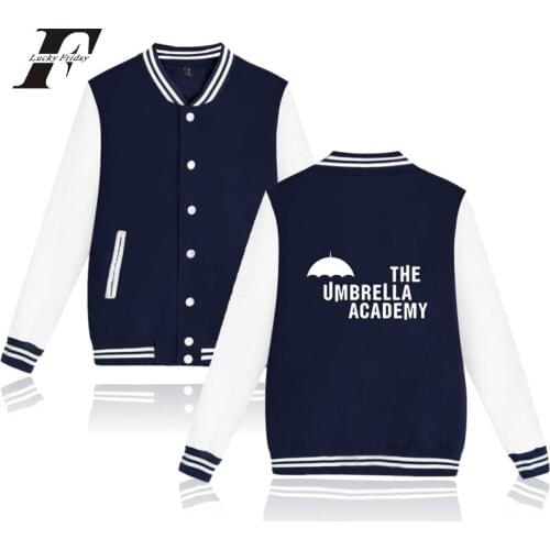 2020 New The Umbrella Academy TV Series 2D Print Baseball Sweatshirt Casual fashion Jacket Men / Women Clothing