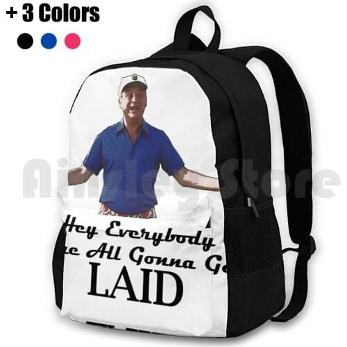 Caddyshack-Rodney Dangerfield Al Czervik " Laid " Outdoor Hiking Backpack Riding Climbing Sports Bag Caddyshack Golf Rodney