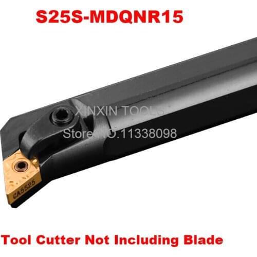 S25S-MDQNR15/ S25S-MDQNL15 25mm Lathe Cutting Tools CNC Turning Tool Machine Tools Internal Metal Lathe Tool Boring Bar MDQNR/L