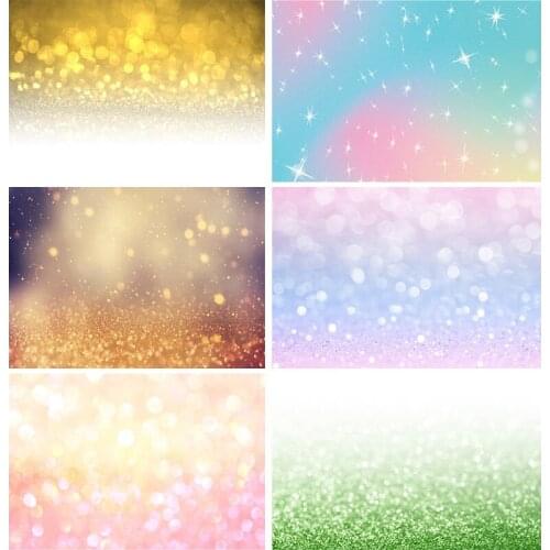 SHENGYONGBAO Art Fabric Photography Backdrops Prop Glitter Facula Light Spot Theme Photography Background 2021318GBT-14
