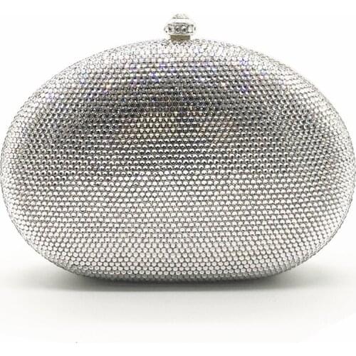 2018 New Model Full Diamond Dinner Womens Clutch Bags Luxury Crystal Clutches Bag Ladies Evening Clutch Handbags Party Bag