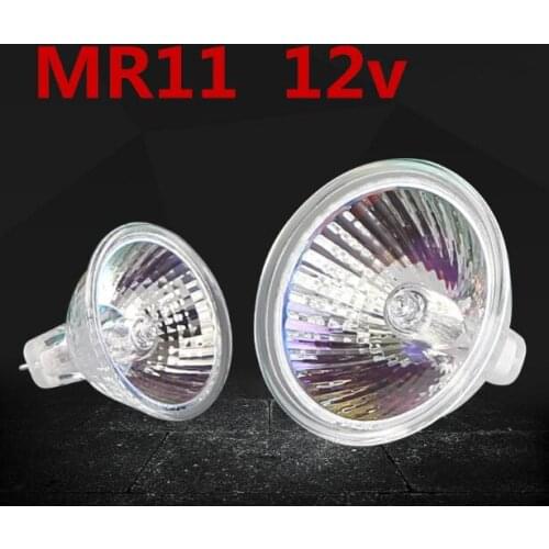 1pcs Halogen Bulb MR11 12V 20W 35W 50W Dimmable Spot Lights Glass 35MM Downlight Fitting Wall Lamp