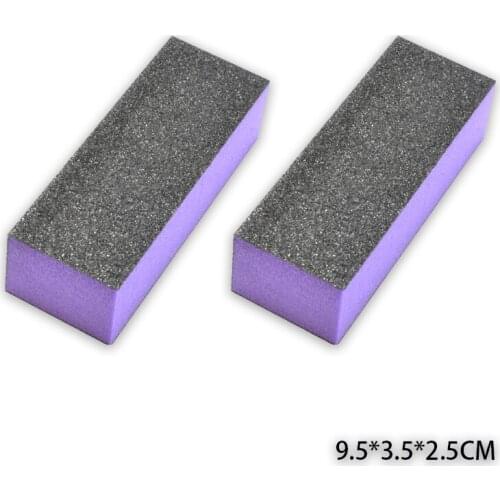 1Pcs/Set Mini Irregular Nail Buffer File Colorful Sanding Sponge Grinding Polishing Nail Art Manicure Salon DIY Tool