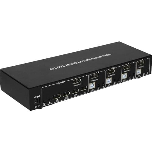 4X1 DP1.2A & USB2.0 KVM SWITCH 4K2K