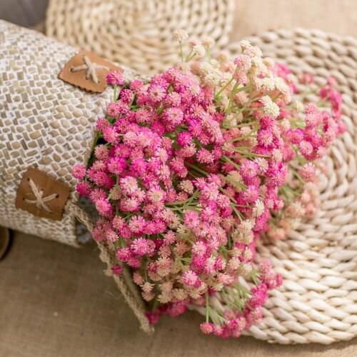 5Pcs Pu Latex Large Gypsophila Artificial Flowers Feel Touch Plastic Flower Arrangement Home Decoration Wedding Marriage Bouquet