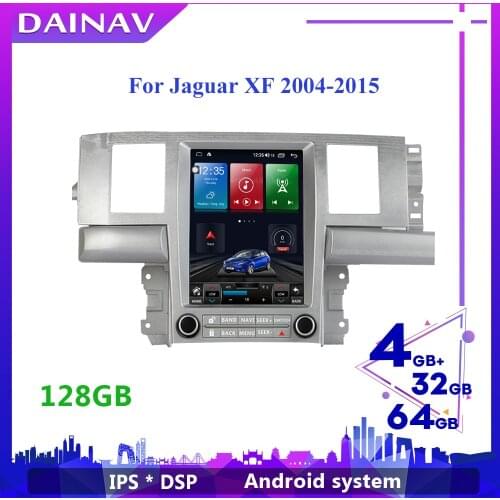 For Jaguar XF 2004-2015 Vertical Screen 2din android Car Radio Stereo Car Autoradio GPS Navigation Multimedia DVD player