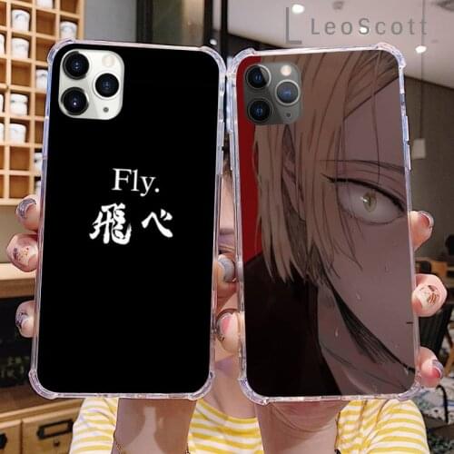 Anime Haikyuu Fly Phone Case Shell Cover Coque Fundas For iphone 12 5 5s 5c se 6 6s 7 8 plus x xs xr 11 pro max