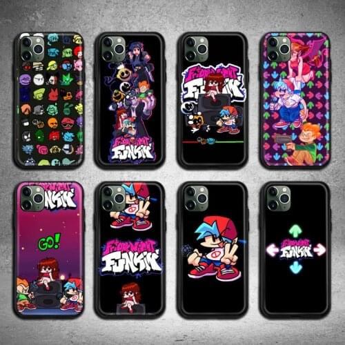 Hot Game Friday Night Funkin Phone Case For iphone 12 11 Pro Max Mini XS Max 8 7 6 6S Plus X 5S SE 2020 XR cover