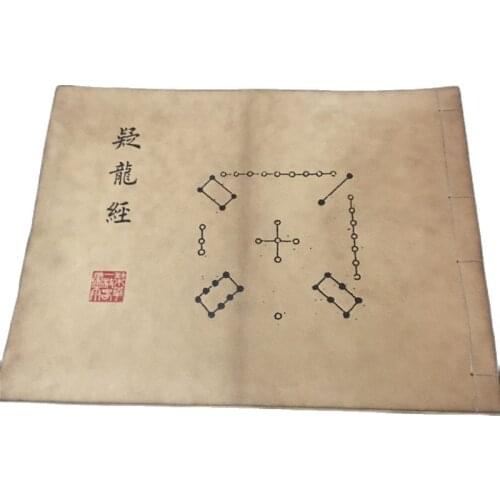 Chinese Line Binding Old Books Of Suspicious Dragon Sutra