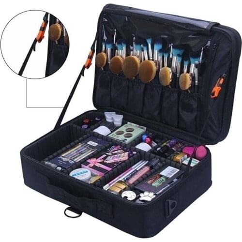 Large Capacity Cosmetic Bag High Quality Make Up Bag Organizer Travel Cosmetic Case For Female Storage Toiletry Bag