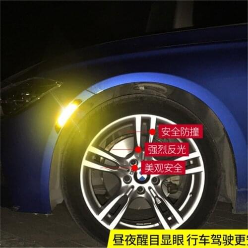 LUCKY WINNER NEW Car Styling Bike Car Motorcycle Wheel Tire Reflective Rim Stickers And Decals Decoration Stickers