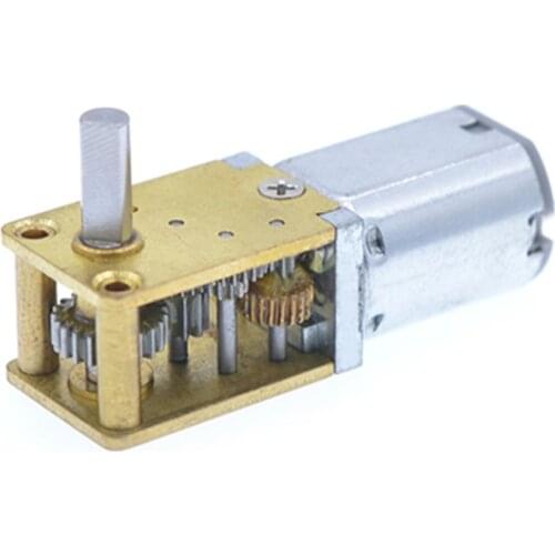 DC 3V 6V 12V Micro Gear Motor 4/15/30/60/63/120/381 RPM Low Speed Gear Motor Electric Mini Reducer Motor Reduction Gear Motor