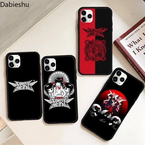 Babymetal Japanese girl idol metal band Soft Phone Case Capa Rubber for iPhone 11 pro XS MAX 8 7 6 6S Plus X 5S SE 2020 XR case