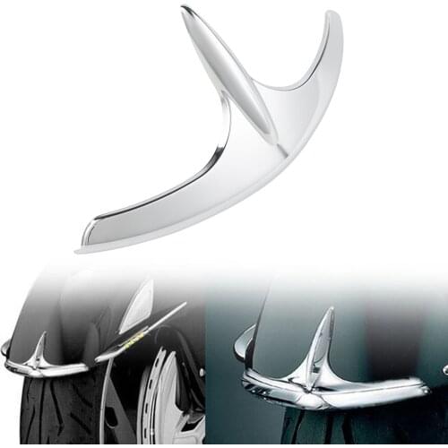 Motorcycle Front Fender Tip Decoration Trim Cover Frame For Honda Goldwing GL1800 GL 1800 2001-2011 2008 Plastic Accessories