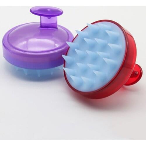 New Arrivals Silicone Head Body Shampoo Massage Scalp Brush Comb Hair Washing Brush Spa Slimming Massage Brush