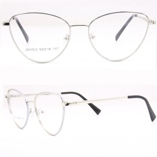 Cat Eye Glasses Decorate With Jewelry Eyewear JD5023