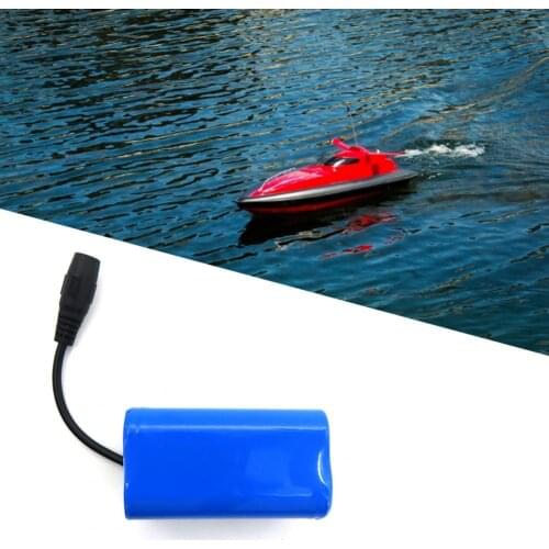 Rechargeable 7.4V 5200mAh Lipo Battery for Flytec 2011-5 1.5kg Loading Generation Fishing Bait Remote Control Boat Parts