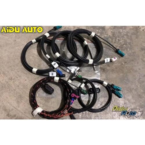 AIDUAUTO USE FOR Original Macan 360 Environment Rear Viewer Camera Harness cable wire