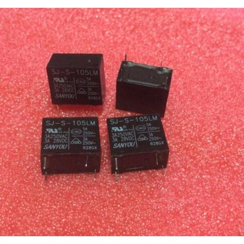 Relay SJ-S-105LM 4PIN 3A HF32F-005-HSL3