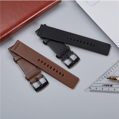 Quick Release Genuine Leather Straps Bracelet for Samsung Galaxy Watch Smartwatch Watch Band 18mm 20mm 22mm 24mm Watchbands