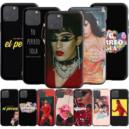 Yo Perreo Sola Bad Bunny Silicone Case for Realme Narzo 30A GT NEO C3 C25 C21 C20 C17 C15 C12 C11 8 7 7i 6 6i Pro