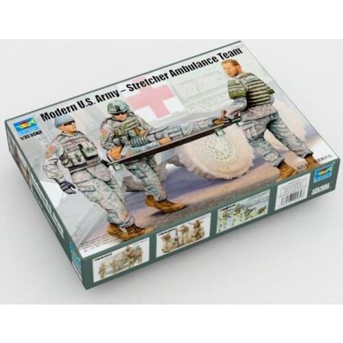 Trumpeter 1/35 00430 Modern U.S. Army Stretcher Ambulance Team