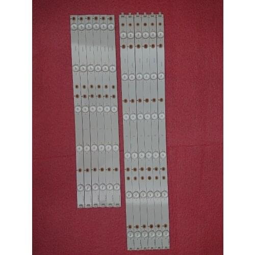 New 10set=120 PCS LED Backlight strip For tpt500j1 50pfh4509 TPT500J1-LE8 50PFH5300 500TT26 500TT25 V5 500TT56 500TT55 V0