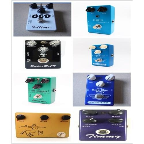 Guitar accessories High Quality Clone Mad Professor Deep Blue Delay And Little Green Wonder Overdrive Guitar Effect Pedal And Bo