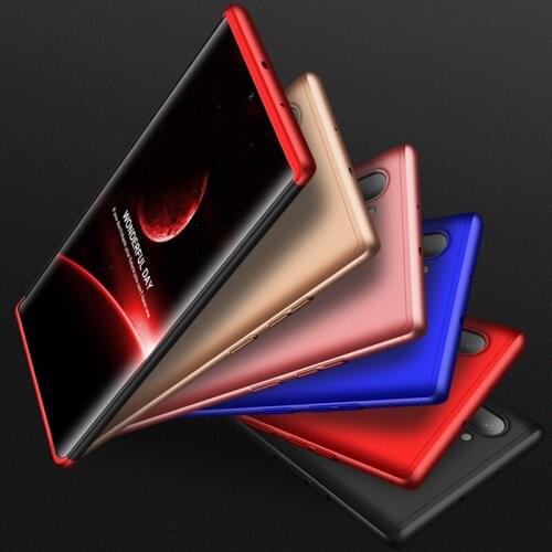 10pcs/lot 3 in 1 Hard PC Back Cover For Samsung Galaxy A80 A70S A40S M10 M20 M30 M30S M40 360 Full Protector Case