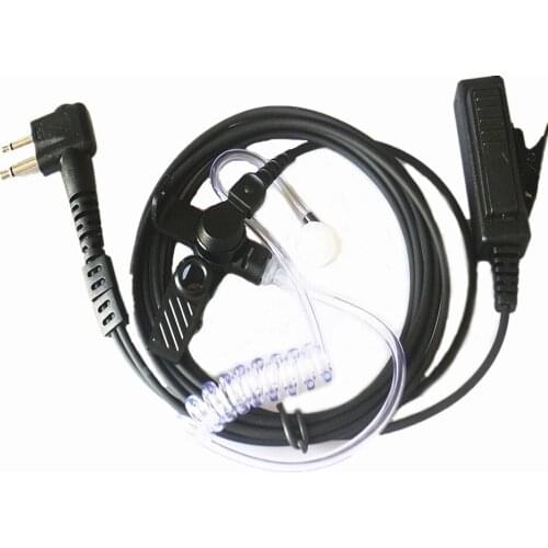 10X2pin Headset Acoustic Covert Liston Only Earphone Earpiece For Motorola RDV-5100 RDV5100 RDV2020 RDV-2020, RDU2020 RDU-2020