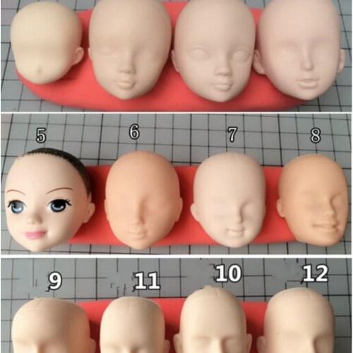 Face The Silicone Mold Baby Face Silicone Mold Aroma Stone Moulds Food Grade Silicone Silicone Rubber PRZY Eco-friendly L29