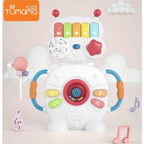 Musical Toys Musical Instruments Robot Piano Educational Learning Robot Toy